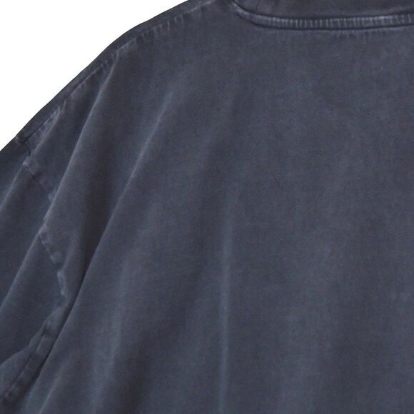 Converse Oversized Faded Black on Black Graphic Tee Streetwear Vintage Style L - Picture 4 of 7